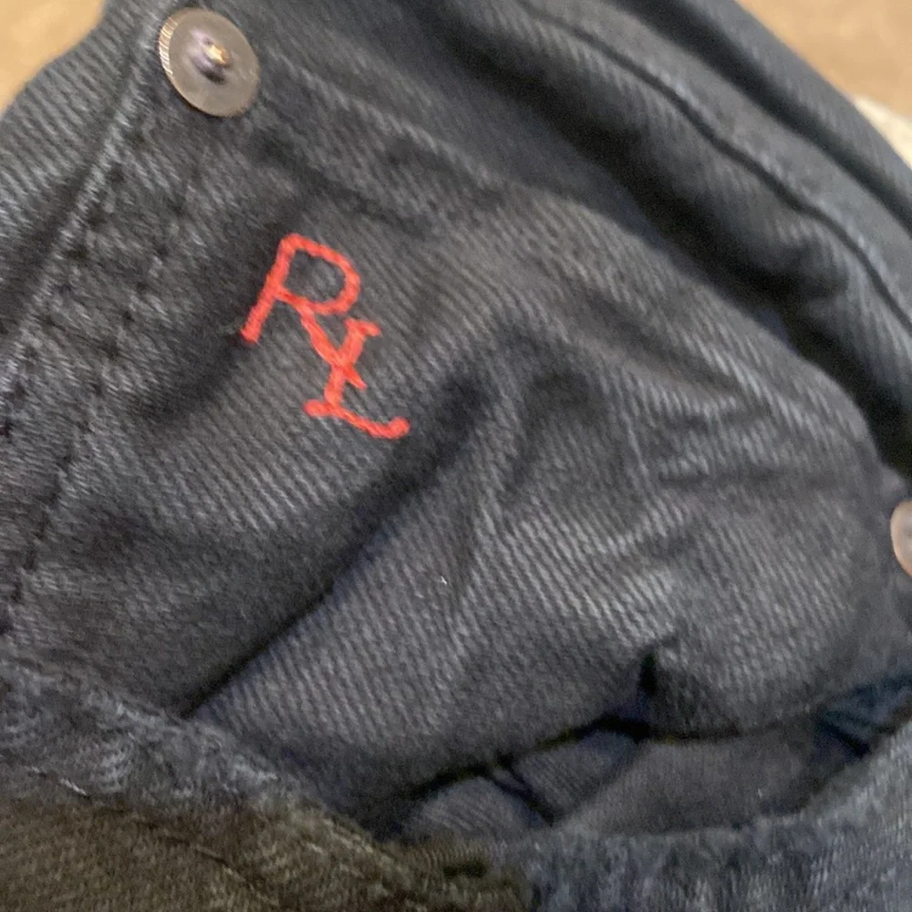Polo Ralph Lauren Hudson Black Jeans 44x32 - Picture 5 of 9
